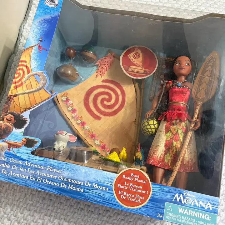 [BUNJANG] Disney Moana Ocean Adventure Playset Figure / 디즈니 모아나 오션어드벤처 플레이세트 피규어
