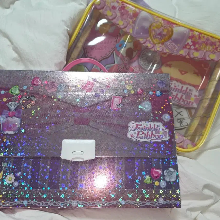 [BUNJANG] Pripara Lala Stone Trunk &amp; File Bag Bundle Set / (라라 세트 일괄) 프리파라 프리즘스톤 라라 스톤 트렁크 파일백 티켓