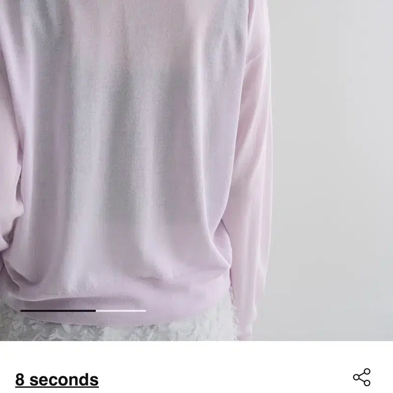 [BUNJANG] 8 Seconds Summer Rayon Cardigan - Lavender (S) / [SS26 새 옷]에잇세컨즈 썸머레이온 카디건(가디건) - 라벤더(S)