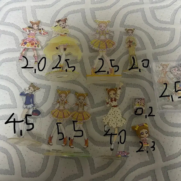 [BUNJANG] Aikatsu Otome Acrylic Nui School Look Ita Bag / 아이카츠 오토메 아크릴 누이 팬증 이타백 스쿨룩