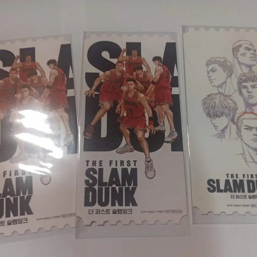 [BUNJANG] Slam Dunk Original Ticket Set (3 Tickets) / 슬램덩크 오리지널티켓 3장 일괄
