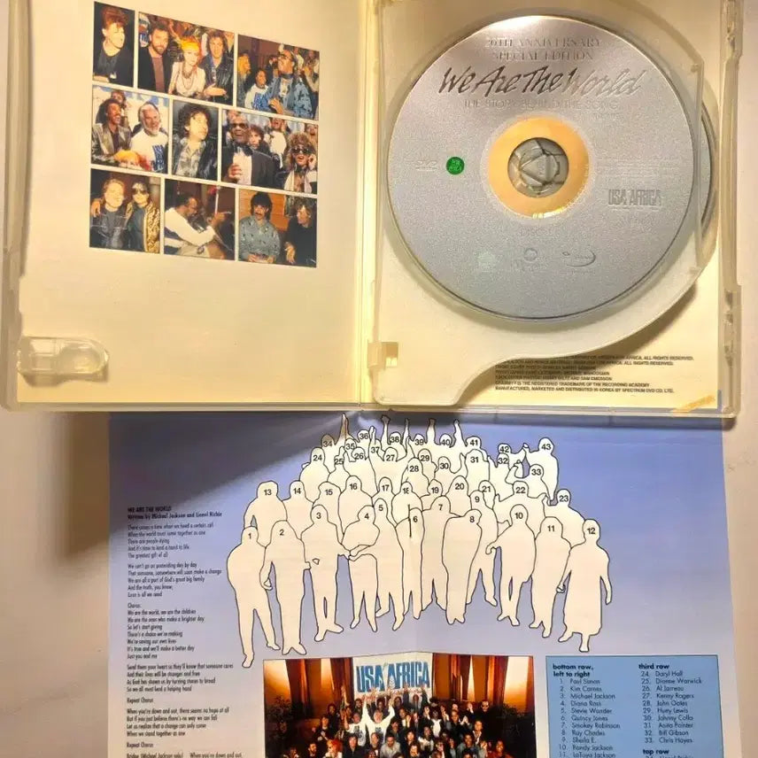 [BUNJANG] Michael Jackson We Are The World 20th Anniversary Special Edition DVD / We Are World DVD Michael Jackson 마이클잭슨