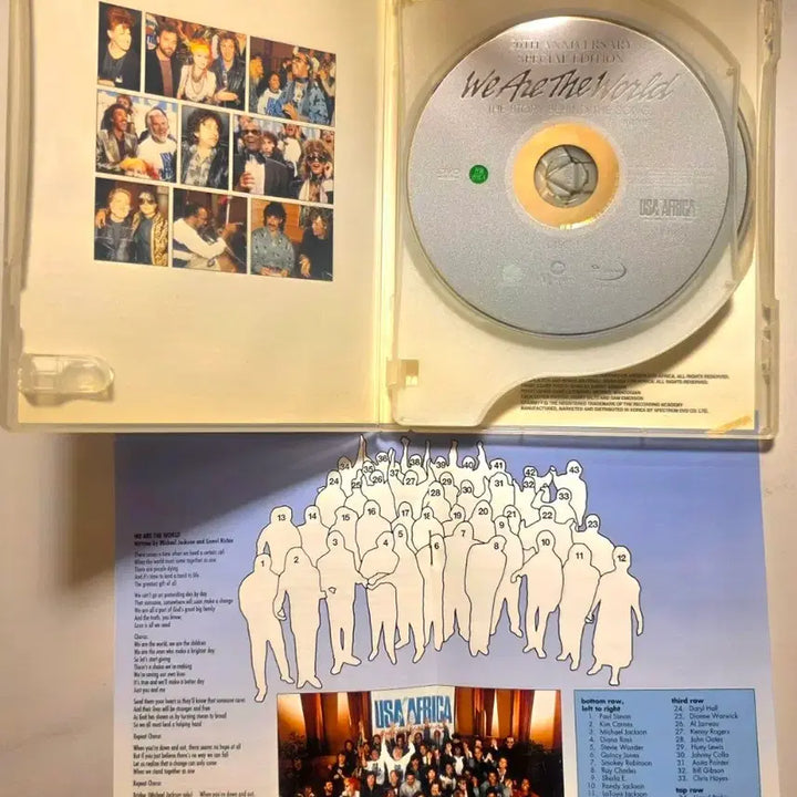 [BUNJANG] Michael Jackson We Are The World 20th Anniversary Special Edition DVD / We Are World DVD Michael Jackson 마이클잭슨