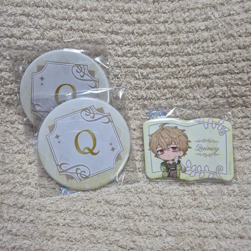 [BUNJANG] NUKANIVAL Goods Set (Can Badge, Mirror) / 누카니발 케시 굿즈 2종(캔뱃지 거울)