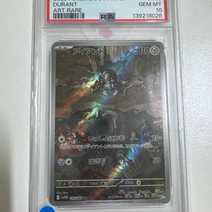 [BUNJANG] Pokemon Card Irony SV11W JP Art Rare PSA 10 / 포켓몬 카드 아이앤트 SV11W JP 아트레어 PSA 10