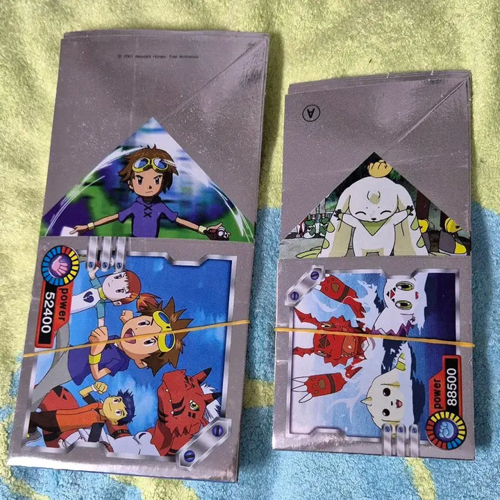 [BUNJANG] Digimon Tamers Classic Ppongttakji Stickers / 고전 문구 디지몬 테이머즈 뻥딱지