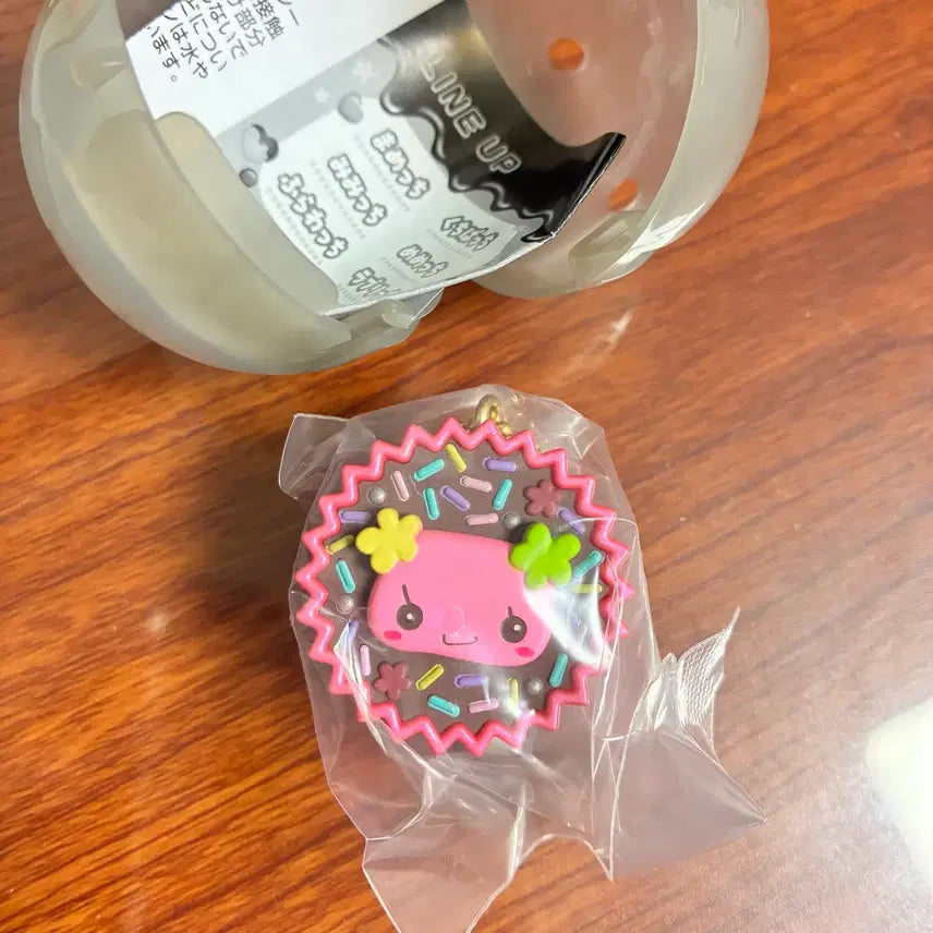 [BUNJANG] Flowerche Handmade Snack Keychain Heisei Girl Choco Gacha / 플라워치 수제간식 키링 헤이세이 여아 초코 가챠