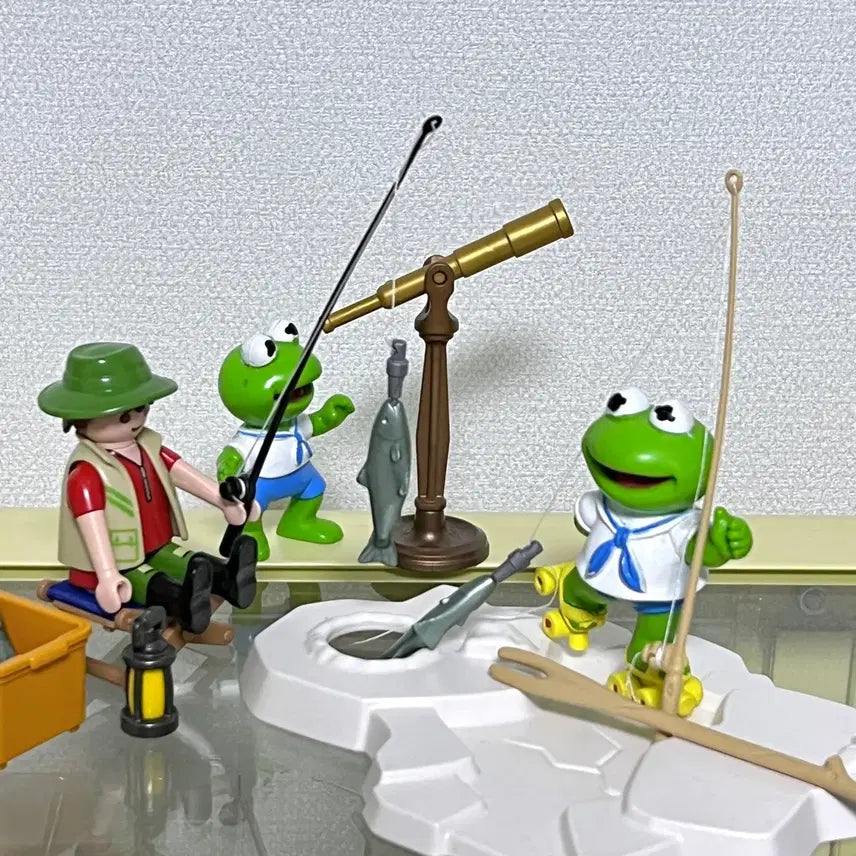 [BUNJANG] Playmobil Kermit Fishing Set / 플레이모빌 커밋 낚시 세트
