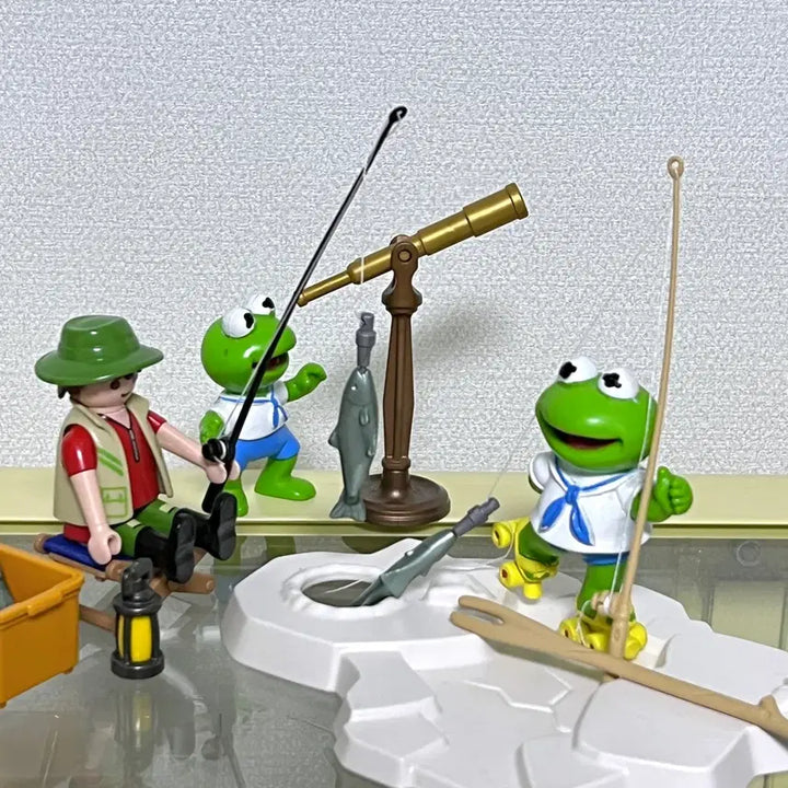 [BUNJANG] Playmobil Kermit Fishing Set / 플레이모빌 커밋 낚시 세트