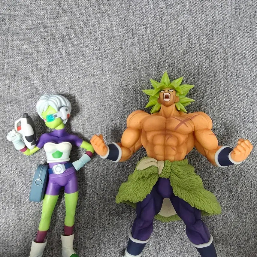 [BUNJANG] Banpresto SCultures Big Saiyan Scale Broly &amp; Cheelai Figure Set (Opened) / 반프레스토 조형천하 브로리 &amp; 치라이 개봉