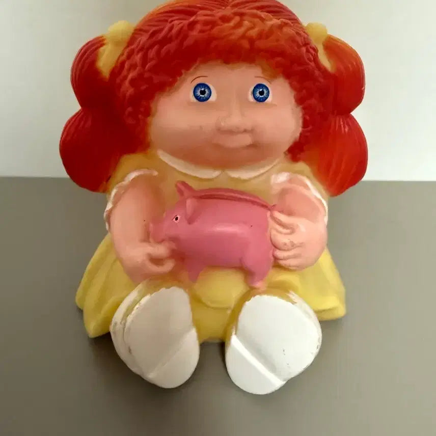 [BUNJANG] Vintage Cabbage Patch Kid Piggy Bank / 빈티지 양배추 인형 저금통