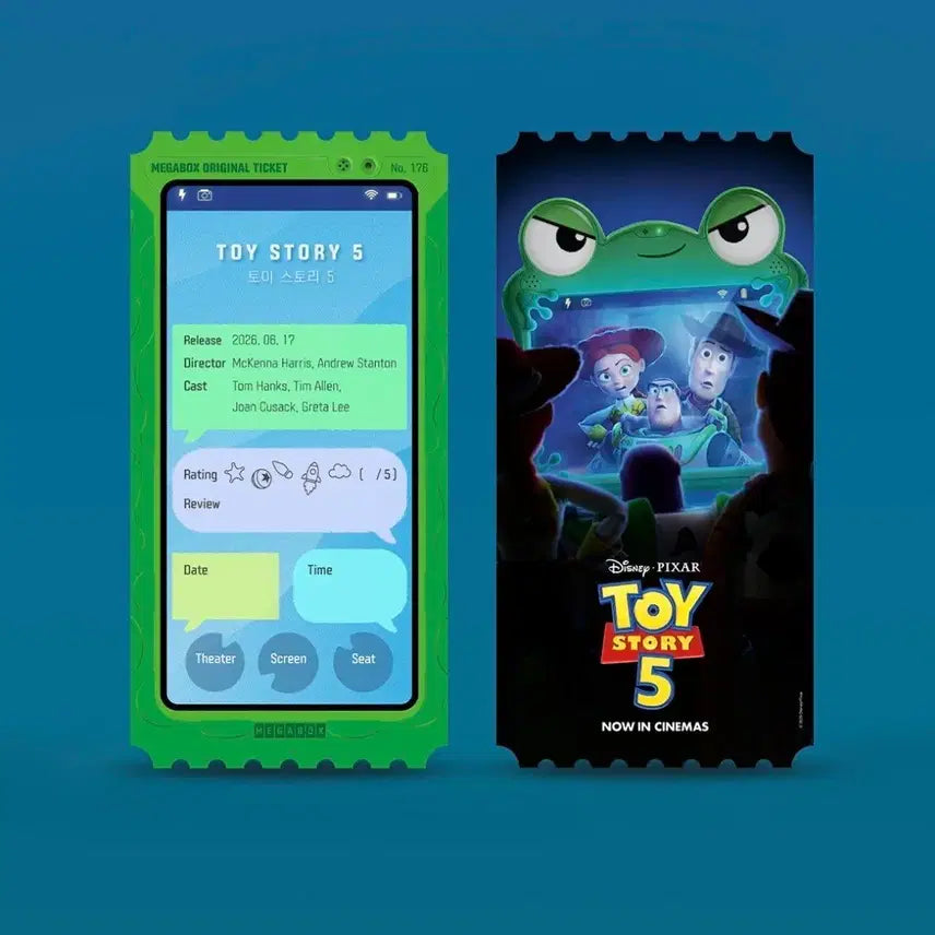 [BUNJANG] Toy Story 5 Original Ticket Special Edition / 토이 스토리5 오리지널 티켓 오티 특전
