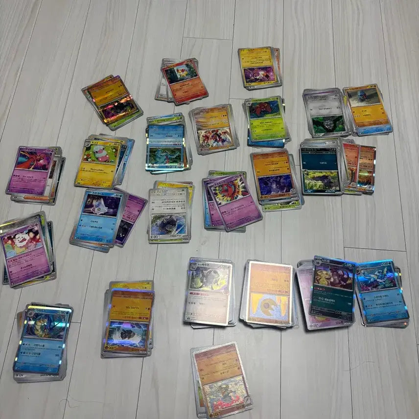 [BUNJANG] Pokemon Cards Bulk - 400 Cards (Common &amp; Rare) / 포켓몬 카드 일반및 레어 카드400장 벌크