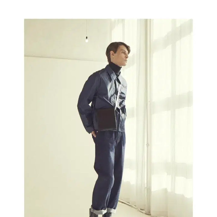 [BUNJANG] Coar Delta Fit Denim Pants (Indigo) / 쿠어 델타 핏 데님 팬츠 (인디고)