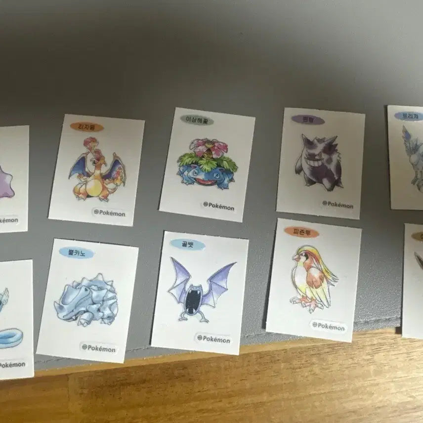 [BUNJANG] Bundle Set of 10 Stickers / 띠부씰 10개 일괄