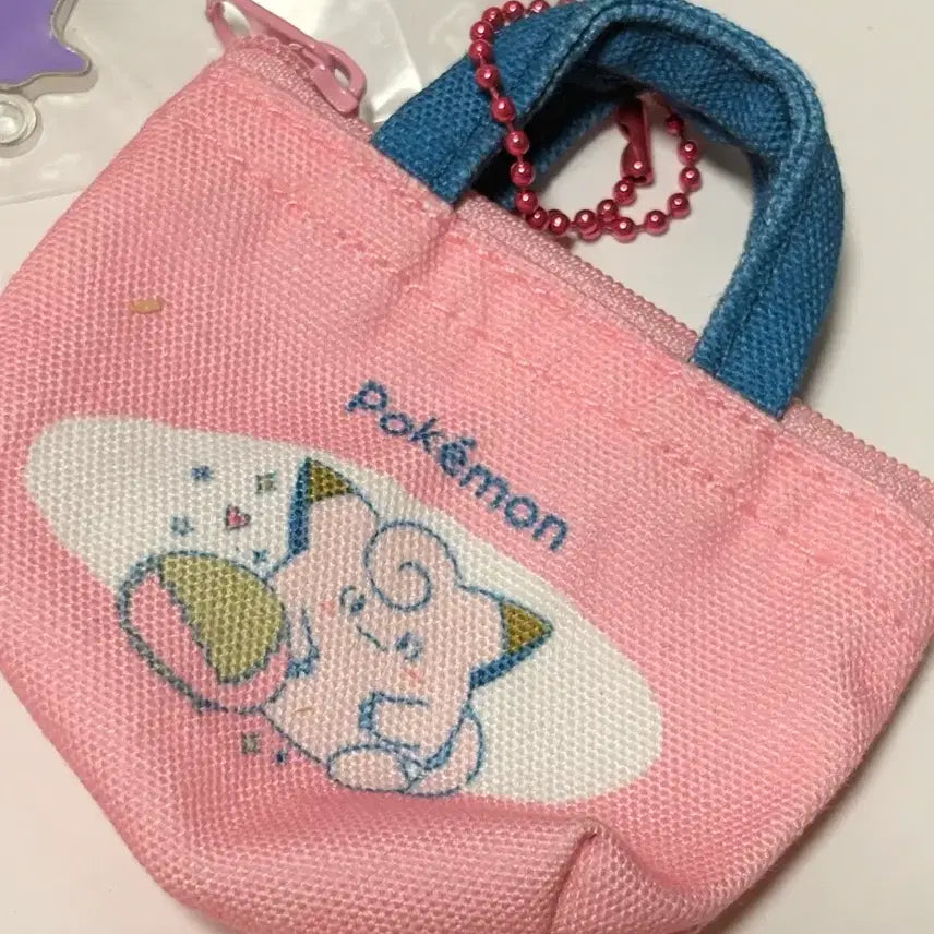 [BUNJANG] Pokemon Pipi Mini Tote Bag Pouch / 포켓몬 미니 토트백 파우치 삐삐