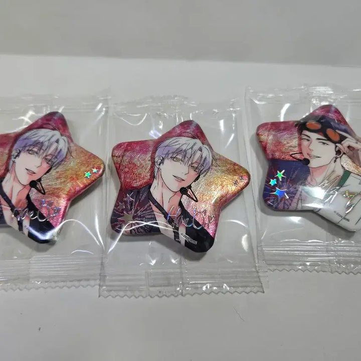 [BUNJANG] Resin Pop-up Sparkles Can Badge Bundle Set / 레진 팝업 스파클즈 캔뱃지 이리사랑스러운너 이사너 일괄