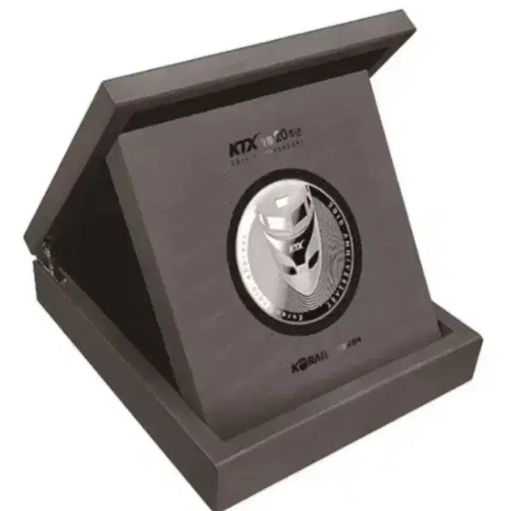 [BUNJANG] KOMSCO KTX 20th Anniversary Silver Medal / 한국조폐공사 KTX 개통 20주년 기념 은메달