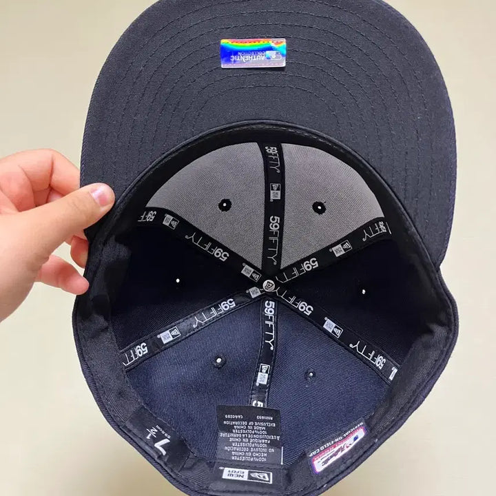 [BUNJANG] New Era Fitted Cap 7.5 Inch / 뉴에라 모자 피티드 캡 7.5인치
