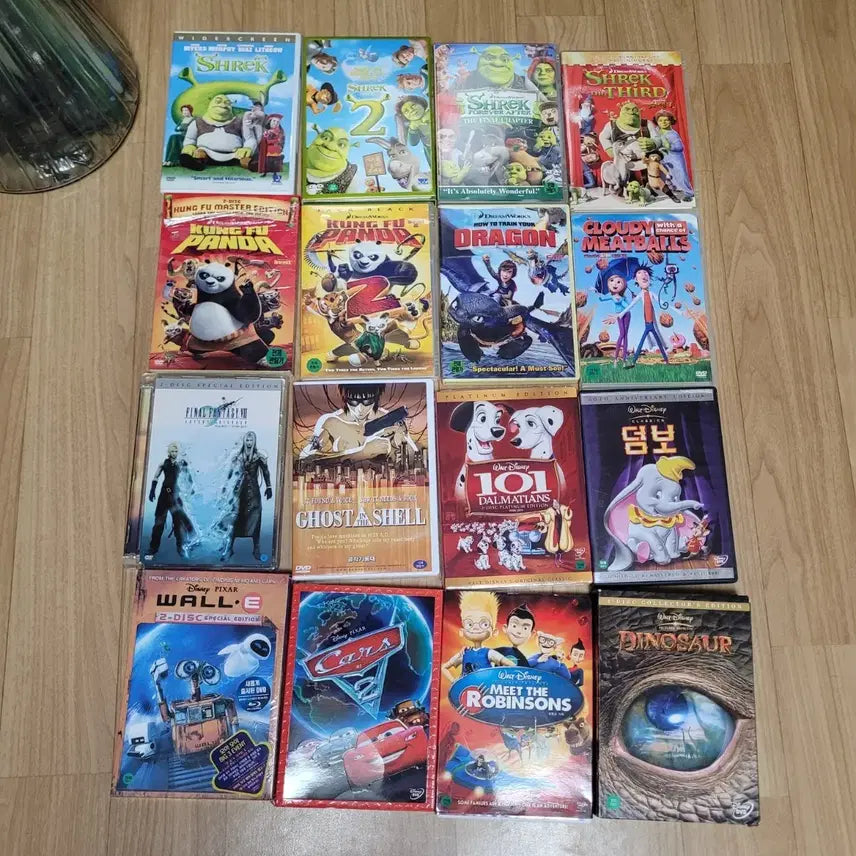 [BUNJANG] DreamWorks &amp; Disney Animation DVD Collection (16 Films) / 애니메이션DVD  드림웍스,디즈니 등 3+1=4개 3만, 16편 일괄 10만