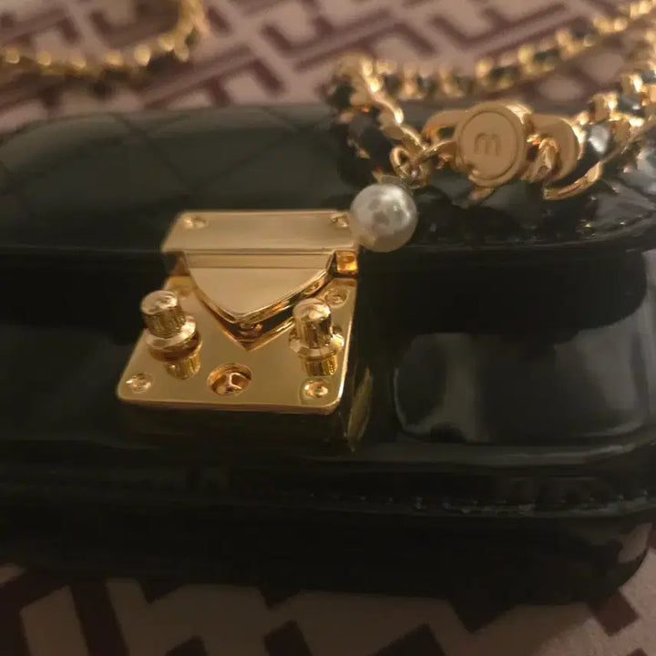 [BUNJANG] MYEYEKO Lily Bag Black Patent / 마이아이코 릴리 백 블랙 페이던트