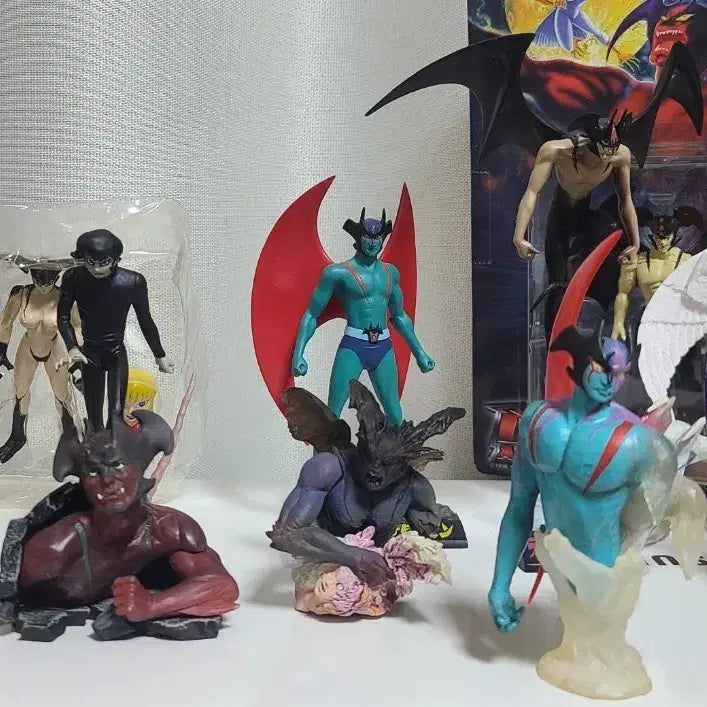 [BUNJANG] Devilman 12-Figure Bundle Set / 데빌맨 피규어 12종 일괄