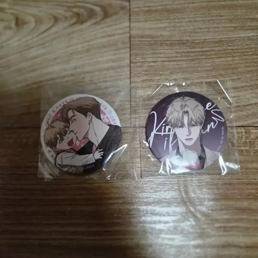 [BUNJANG] Fantasyte Kiss Me If You Can Can Badge Bundle Set / 판타지트 키스미이프유캔 캔뱃지 일괄