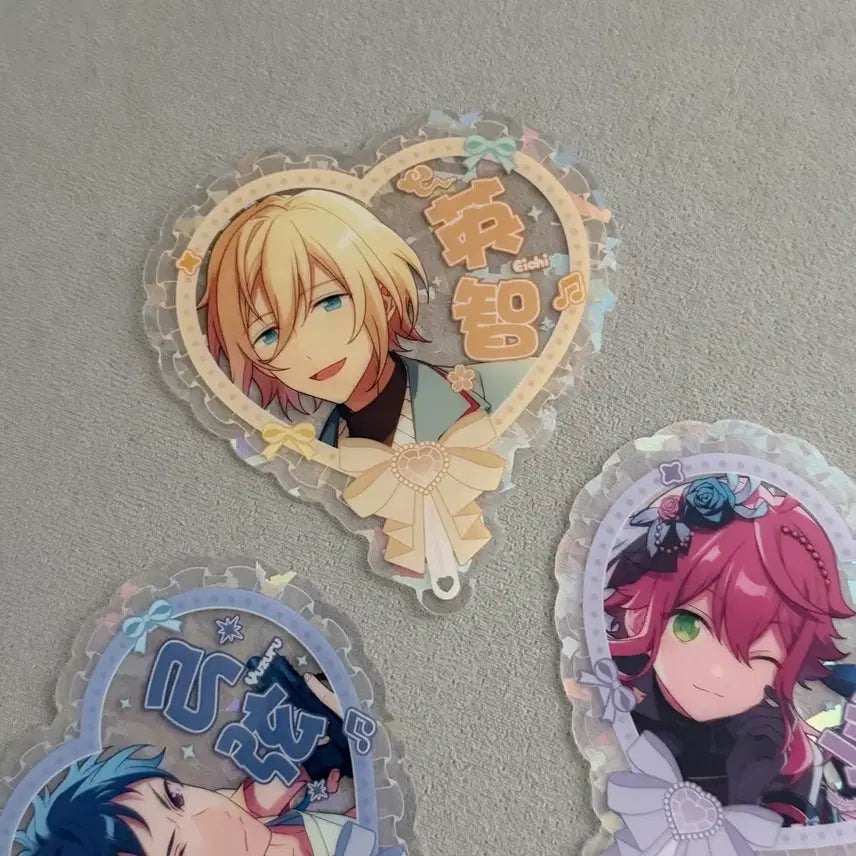 [BUNJANG] Ensemble Stars Aoi Hinata &amp; Koga Ouga Clear Card Bundle Set / 앙상블 스타즈 앙스타 오시 우치와 클리어 카드 에이치 유즈루 토리 일괄
