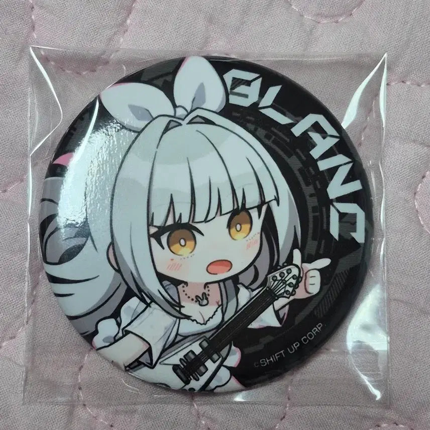 [BUNJANG] Niki Blanc SD Can Badge Pin Button / 니케 블랑 sd 캔뱃지 핀버튼
