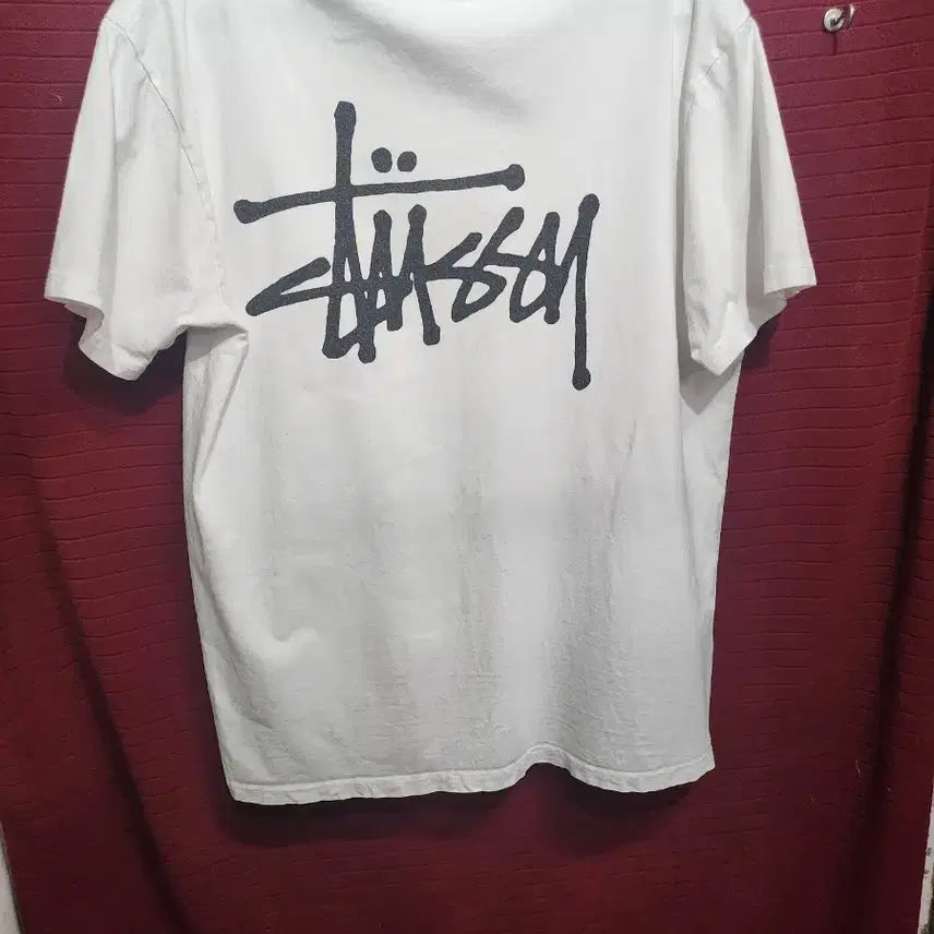 [SOLD OUT] 스투시 반팔티 화이트