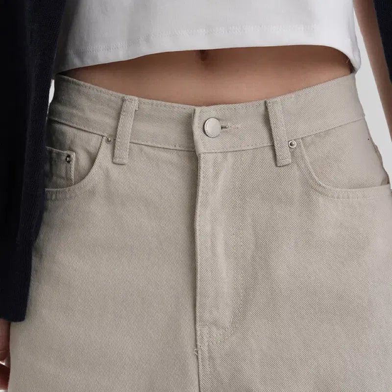 [SOLD OUT] 어텀 컬리지 팬츠 베이지 m