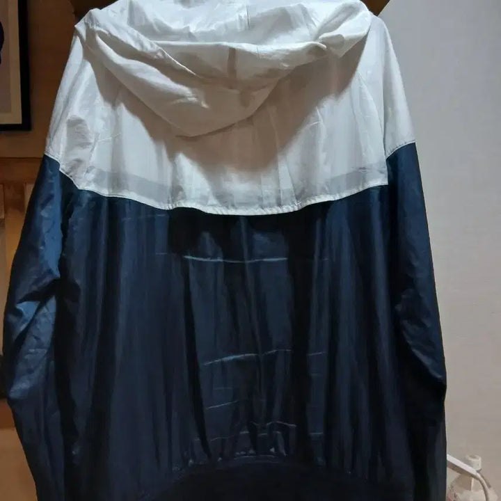 [SOLD OUT] 나이키 후드 집업 화이트/네이비