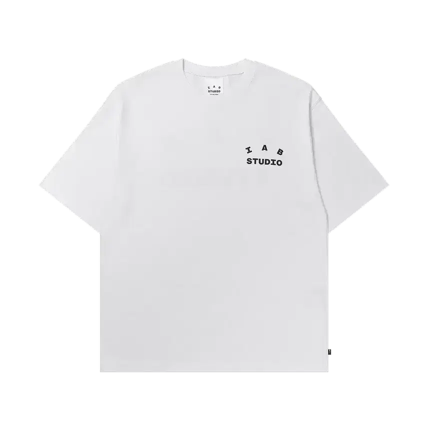 [SOLD OUT] 아이앱 스튜디오 티셔츠 화이트 네이비