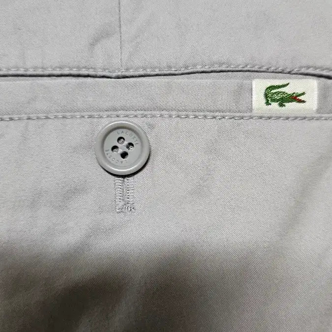 [SOLD OUT] 라코스테 면바지 라이트베이지 32