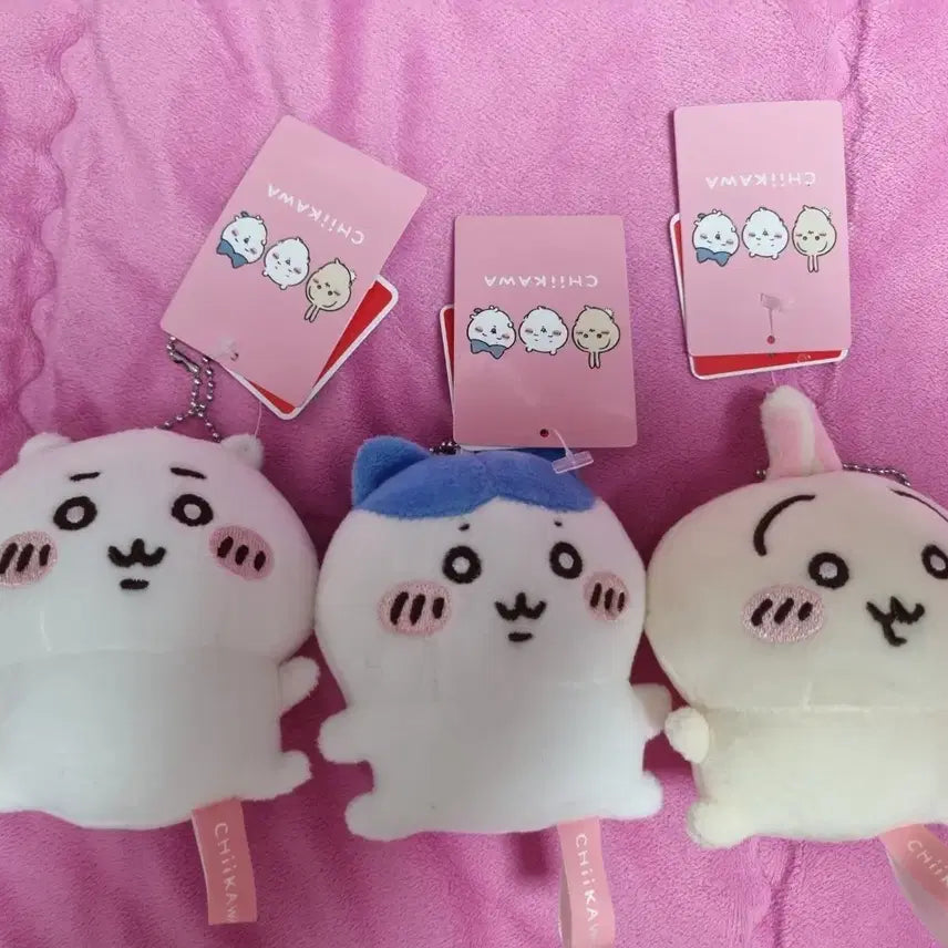[SOLD OUT] 치이카와 콩눈 인형 키링 세트 일괄