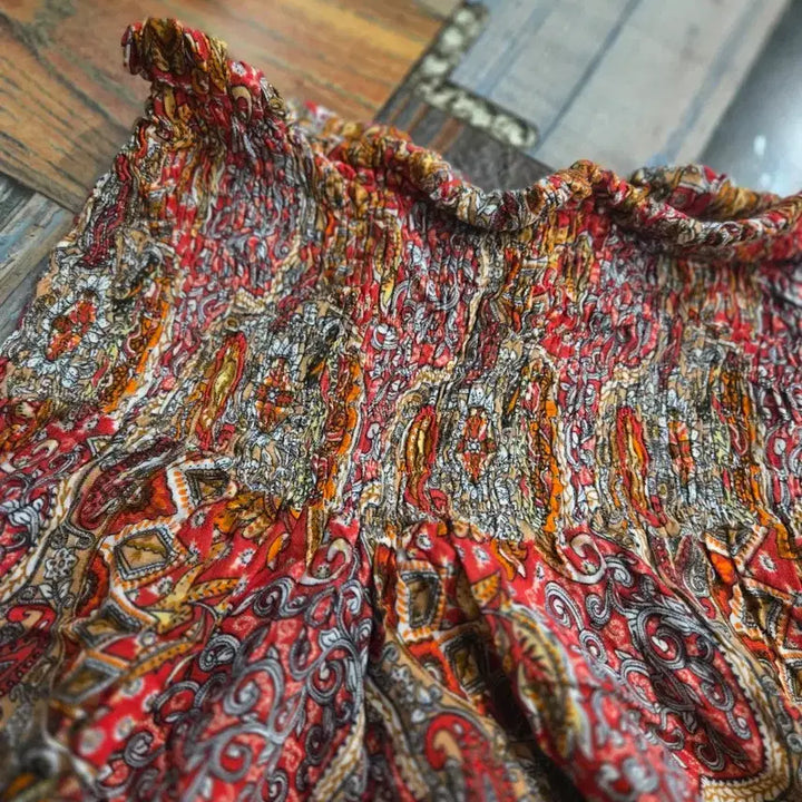 [SOLD OUT] 페이즐리 패턴 바지
