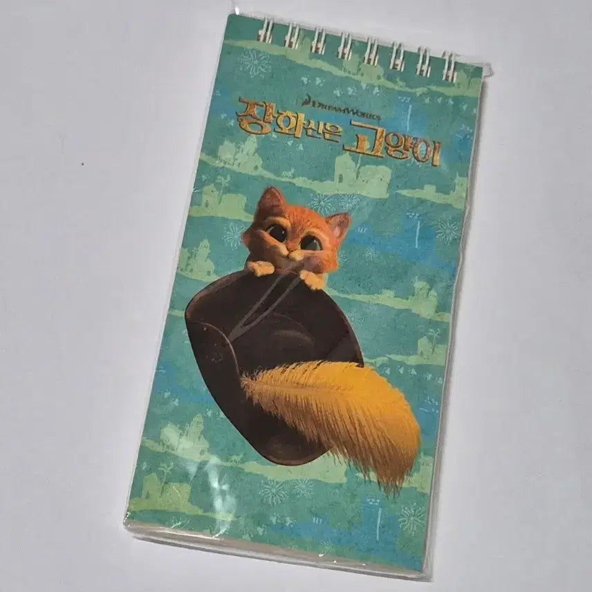 [BUNJANG] Puss in Boots Classic Notebook / 고전 장화신은 고양이 수첩