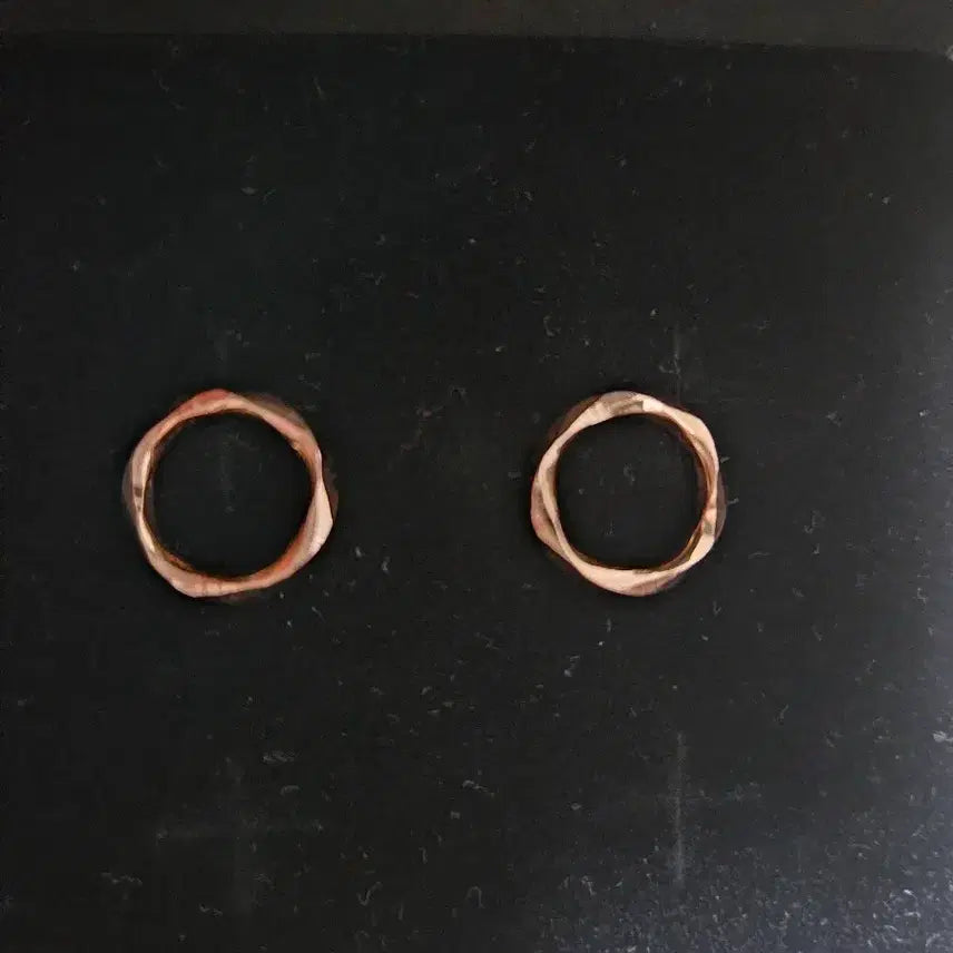 [BUNJANG] Bice 14K Rose Gold Earrings / 비체 귀걸이 14k
