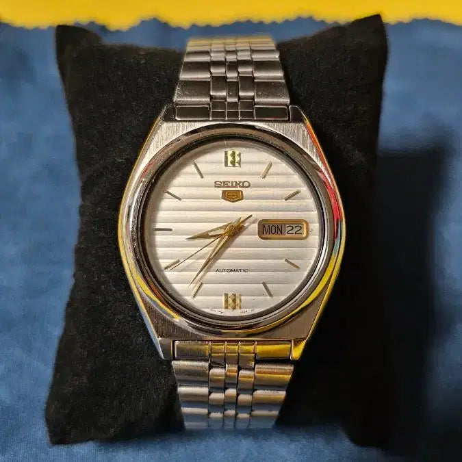 [BUNJANG] Vintage Seiko 5 Automatic Mechanical Watch / 빈티지 세이코 기계식 오토메틱 시계