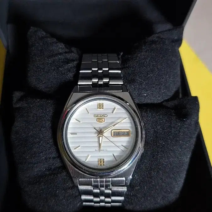 [BUNJANG] Vintage Seiko 5 Automatic Mechanical Watch / 빈티지 세이코 기계식 오토메틱 시계