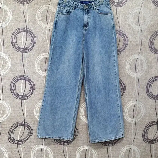 [BUNJANG] Frankstone 25 Year Wide Straight Jeans / 프랭크스톤25년 와이드통핀츠