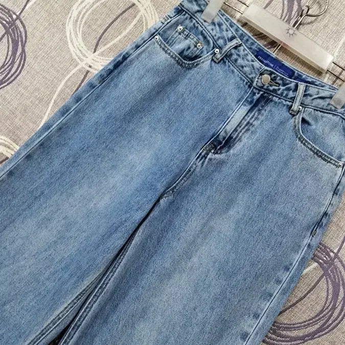 [BUNJANG] Frankstone 25 Year Wide Straight Jeans / 프랭크스톤25년 와이드통핀츠