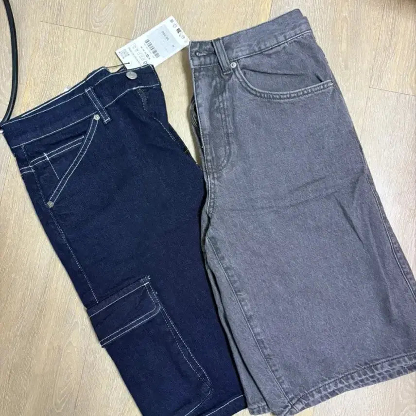 [BUNJANG] ZARA Bermuda Shorts Bundle / 새상품)자라 ZARA 버뮤다 반바지 2개