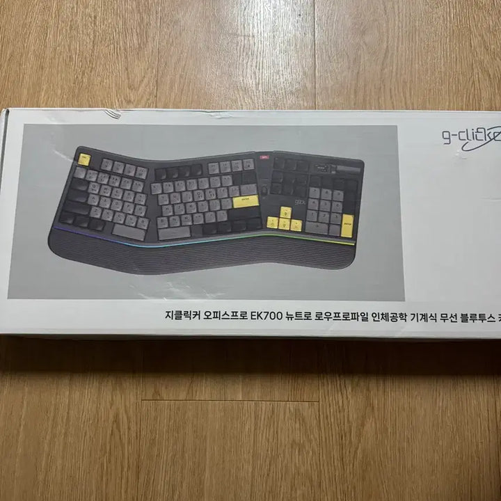 [BUNJANG] G-Clicker OfficePro Low-Profile Full Lube Bluetooth Ergonomic Wireless Keyboard / 지클릭커 오피스프로 뉴트로 로우프로파일 풀윤활 블루투스 인체공학 무선 기