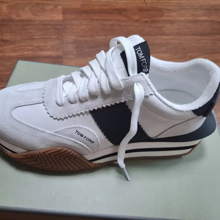 [BUNJANG] Tom Ford Leather Low-Top Sneakers / 탐포드 스니커즈