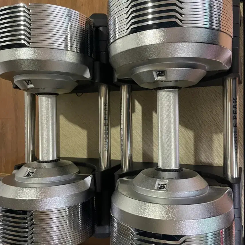 [BUNJANG] Muscle Peak New Model Adjustable Dumbbell (32.5kg Pair) / 머슬피크 신형 무게조절덤벨 32.5kg 한쌍