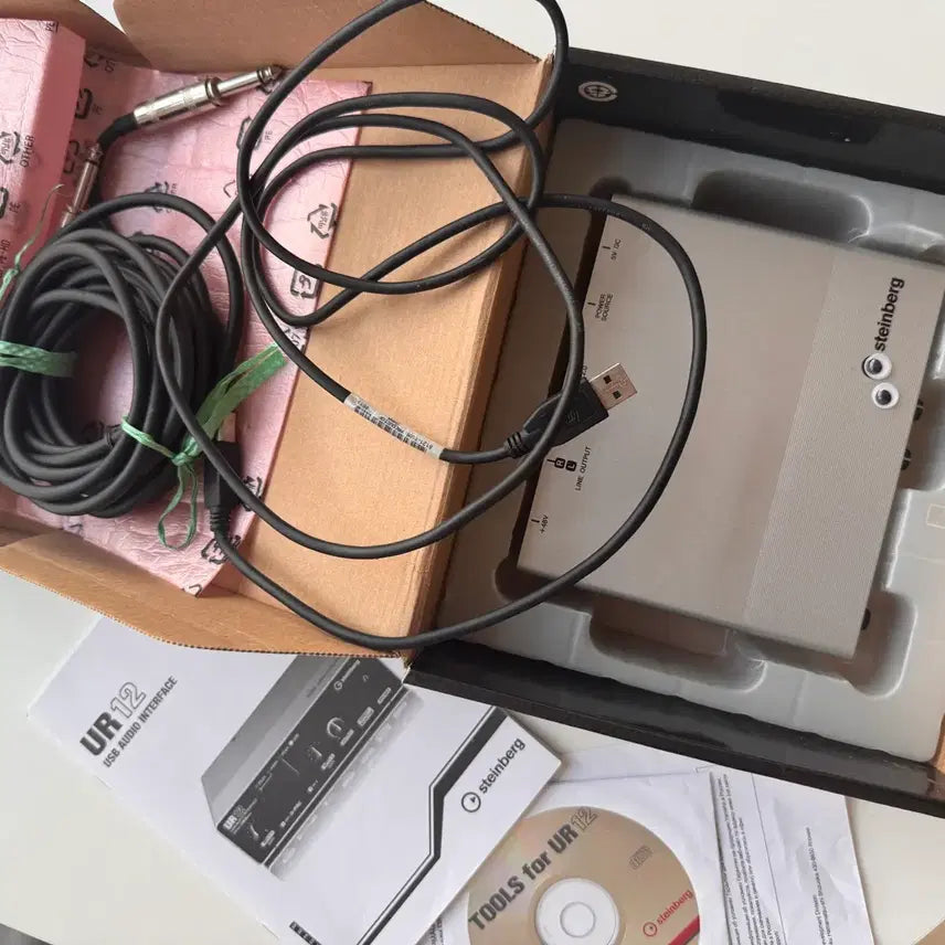 [BUNJANG] Steinberg UR12 USB Audio Interface (Full Box) / 스타인버그 UR12 USB 오디오 인터페이스 (풀박스)