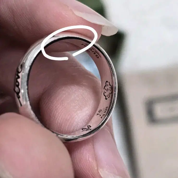 [BUNJANG] Gucci Blind For Love Ring Size 16 / 구찌 블라인드 포러브 16호