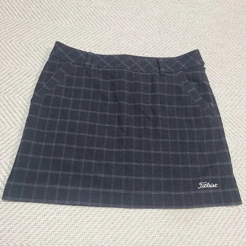 [BUNJANG] Titleist Check Pattern Golf Culottes - Size 27 / 27)타이틀리스트 체크 패턴 골프 큐롯 추동