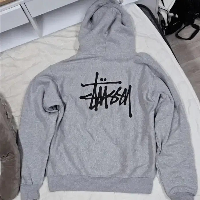 [BUNJANG] Stussy Brushed Hoodie / 스투시 기모 후드티